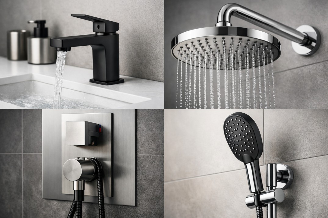modern bathroom fixtures design idea