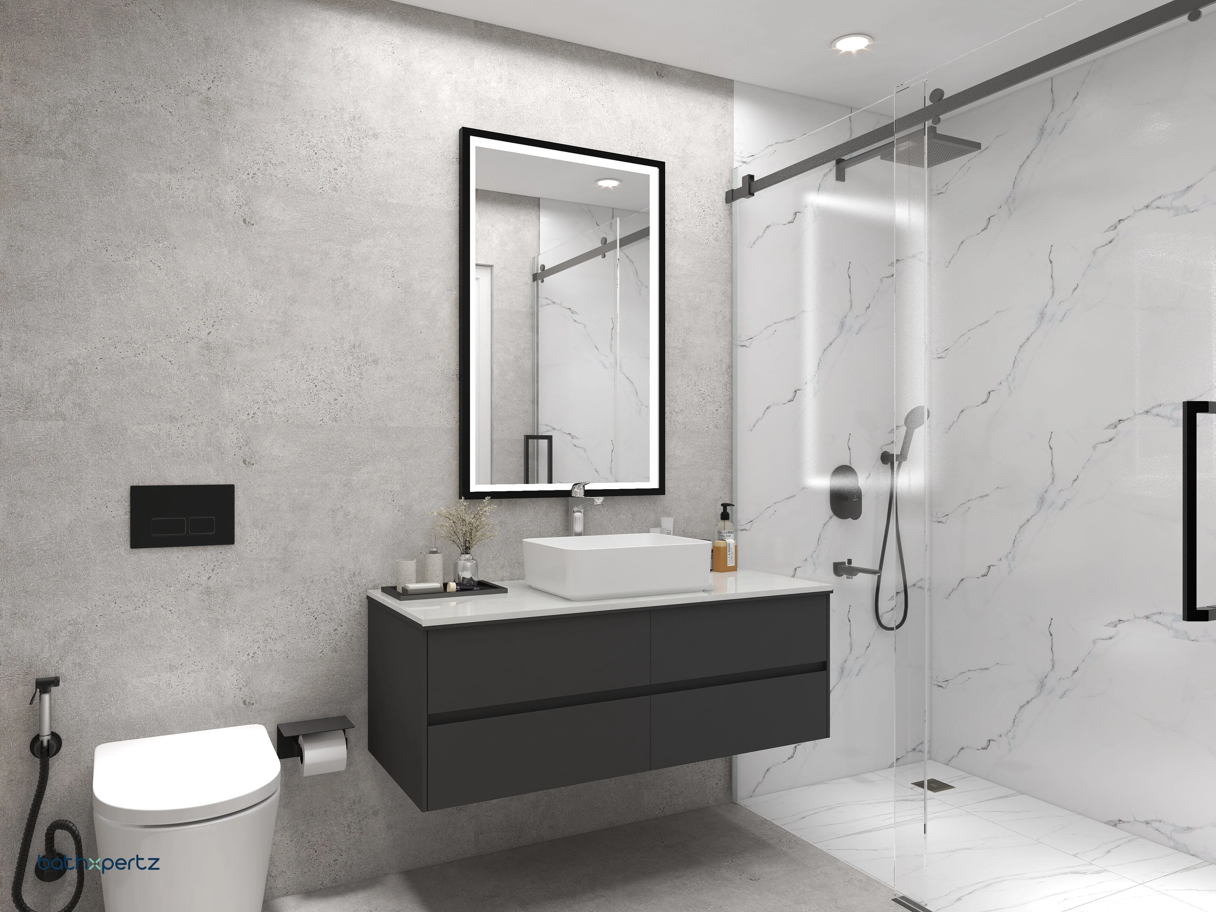 Vintage Tranquility | Traditional Bathroom with Kitkat Tiles