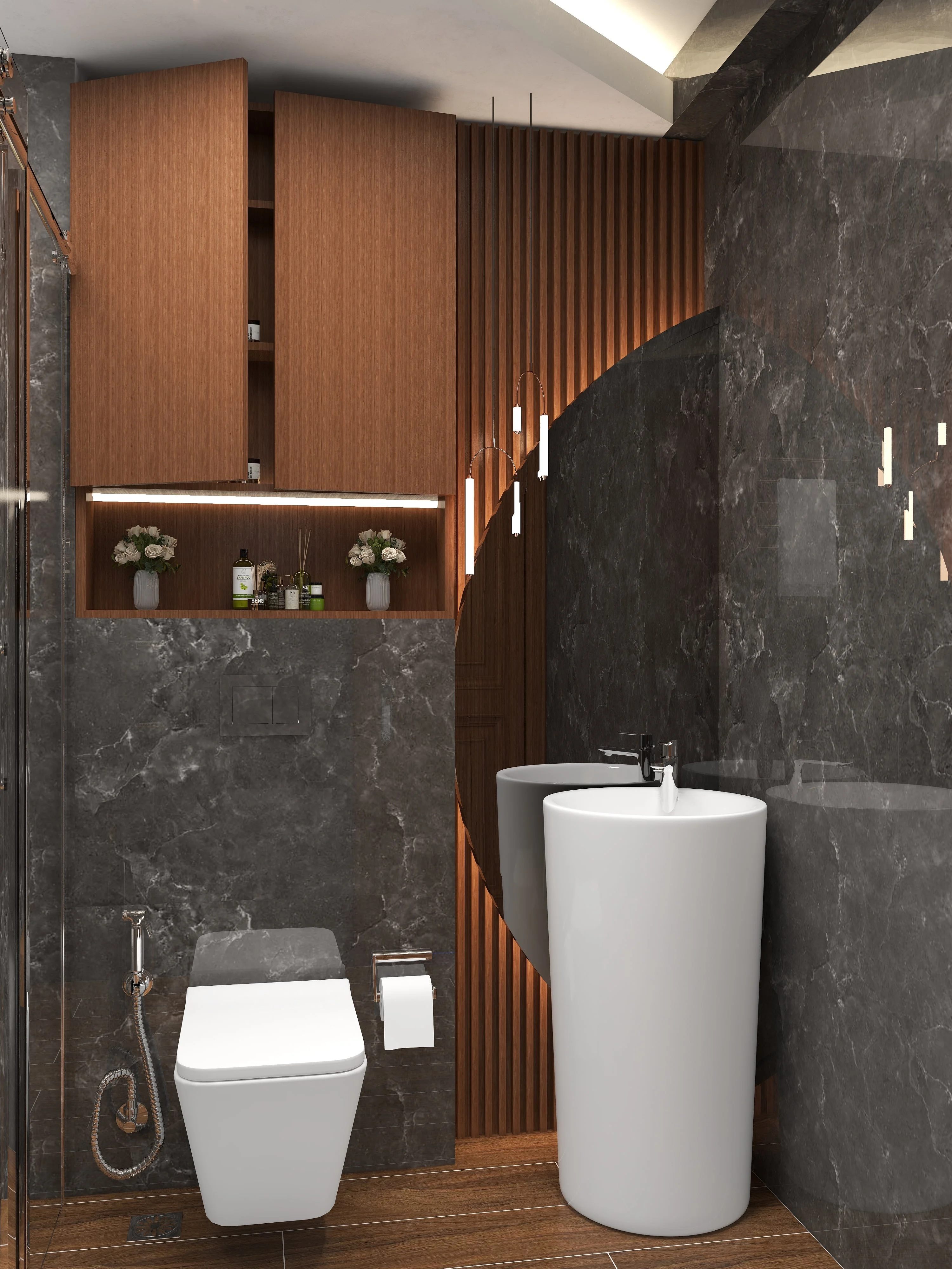 Modern Zen | Small Bathroom Design