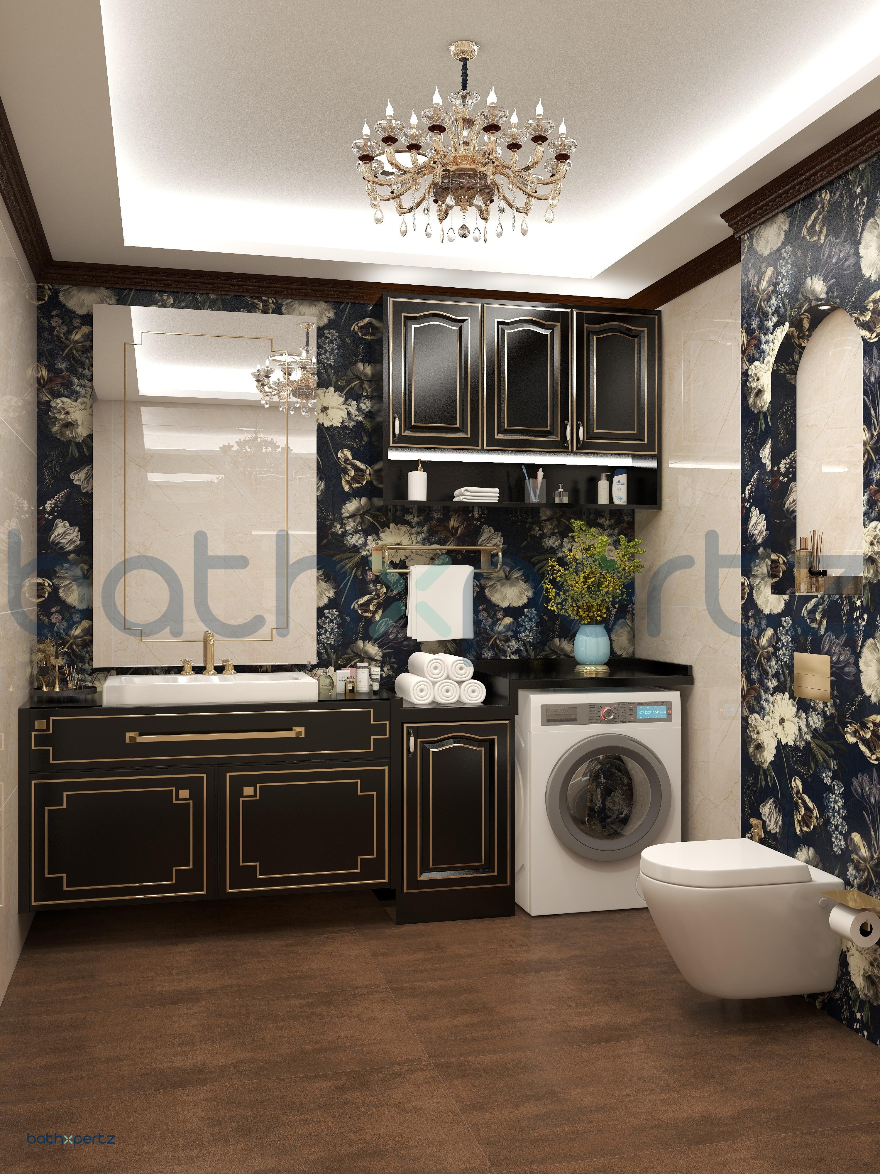 Heritage Charm | Traditional Bathroom with Corner Bathtub